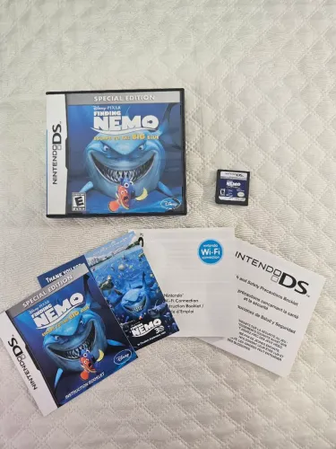 Procurando Nemo Nintendo DS | Finding Nemo: Escape to the Big Blue - Special Edition