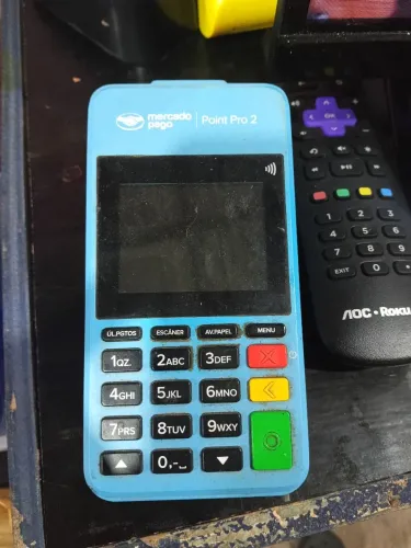 Máquina de cartão não pega chip