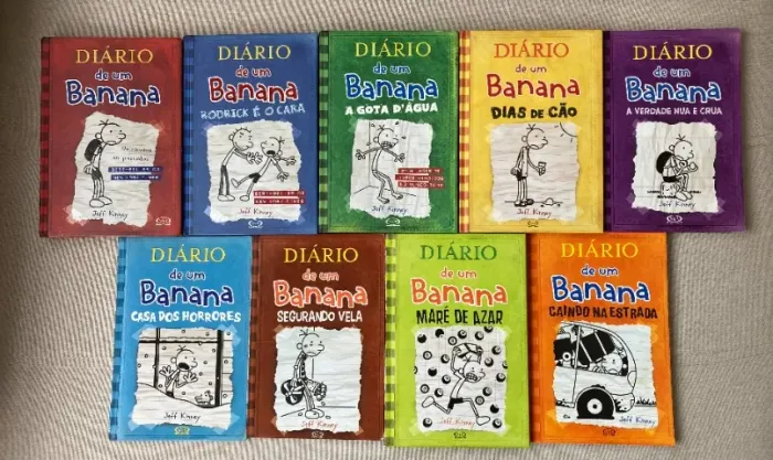 Coleção de Livros Diário de um Banana