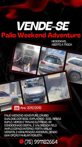 Imagem de Fiat Palio Week. Adv. Dualogic 1.8 Flex 2013