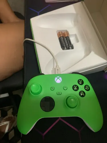 Controle Sem Fio Xbox - Velocity Green (Original).