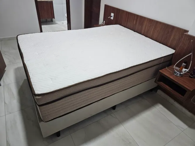 Cama de casal Gazin Lux Firm apenas dois meses de uso