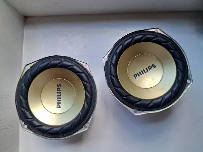 Par De Alto Falantes Woofer Philips 60w 8 Ohms - Usados Perfeitos