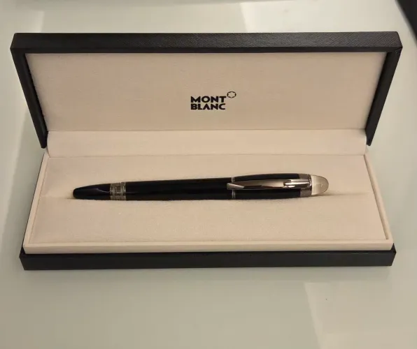 Caneta Montblanc StarWalker Precious Resin original - Estado de Nova + Refil Extra