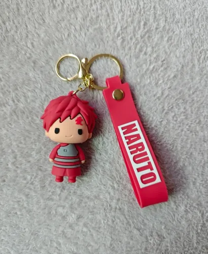 Chaveiro naruto com boneco 6cm R$ 25 unidade