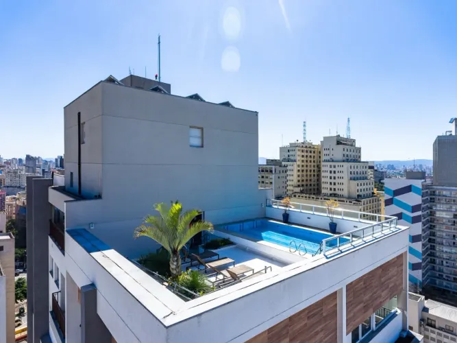 Studio para venda em Republica com 1 quarto , 31m² : 97R9T
