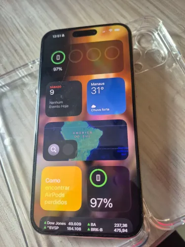 Iphone 15 pro max na garantia bemol