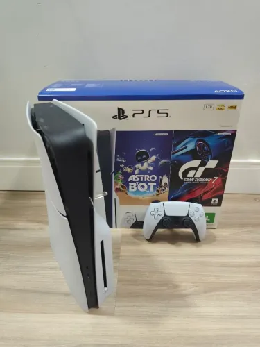 PS5 Slim com leitor e GARANTIA
