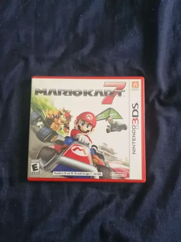 Mário Kart 7 com luva - 3DS Original Caixa Vermelha