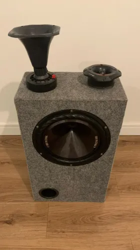 Kit Som Automotivo Bravox 12" + Driver Hinor + Tweeter
