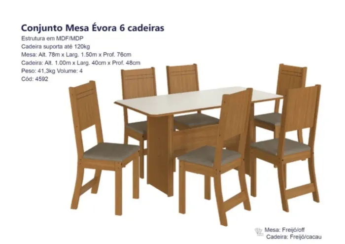 Mesa de jantar