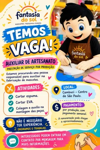 Ajudante de produção 