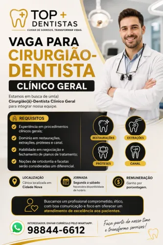 Vaga dentista 