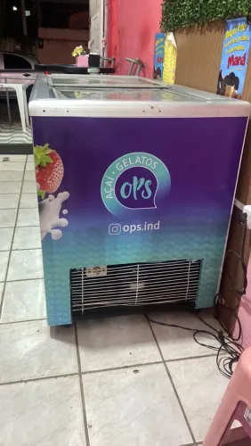 Freezer tampa de vidro FRECON