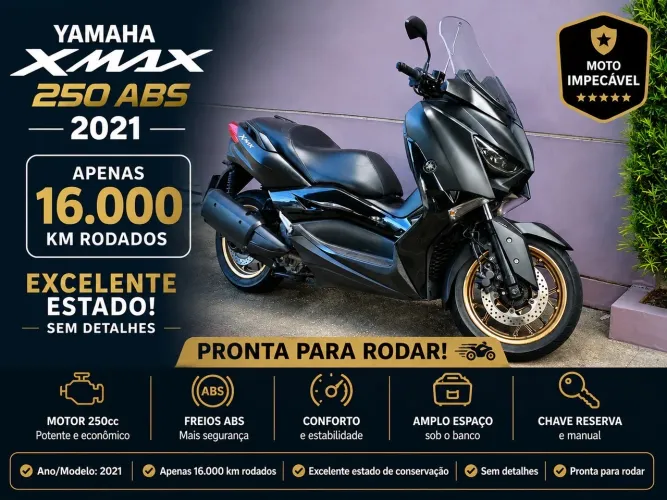 Yamaha XMAX em perfeito estado de conservação