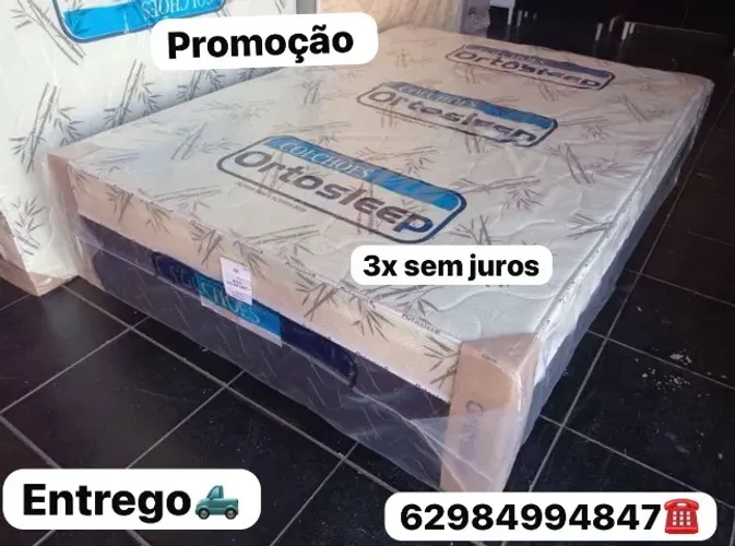 Cama box casal (novo)