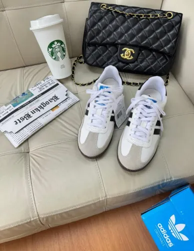 TÊNIS ADIDAS SAMBA BRANCO/PRETO