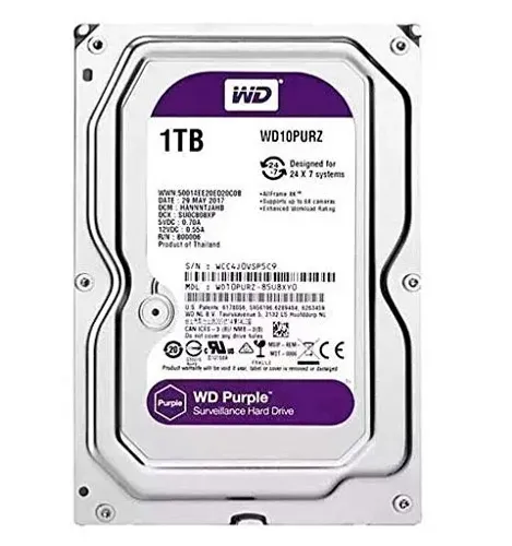 WD PURPLE 1TB WD10PURZ Sata 3.5