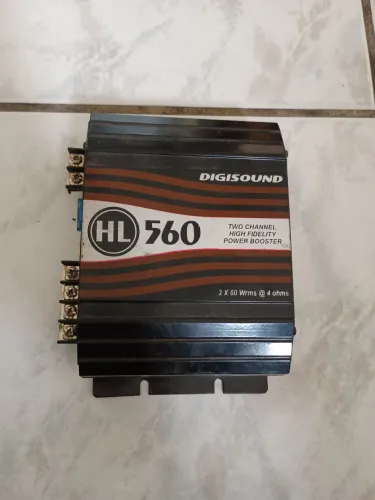 Amplificador Automotivo Digisound HL 560 - 120W RMS - Raridade
