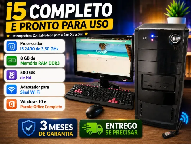 i5 Completo e Pronto Para Uso 