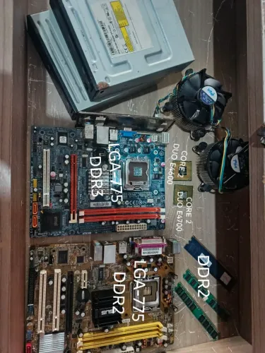 Placa mãe e demais peças