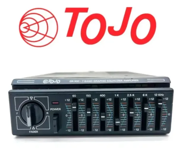 Tojo GR 900-7 Band Graphic Equalizer Amplirer
