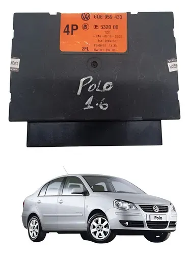 Modulo Conforto Volkswagen Polo 1.6 2007 2012 6qe959433