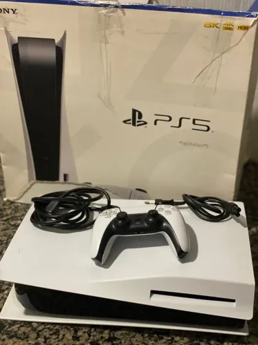 PlayStation 5 PS5 825GB FAT com Leitor + Controle + Caixa Original