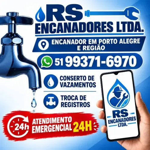 Serviço de encanador em PortoAlegre e Região.