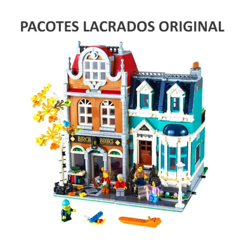 Lego Original - Livraria - Pacotes Lacrados nunca abertos sem caixa sem manual