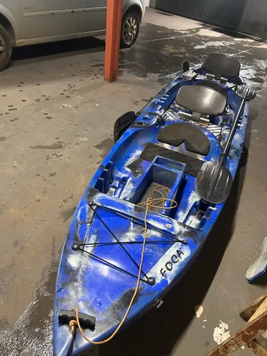 Caiaque duplo New foca azul