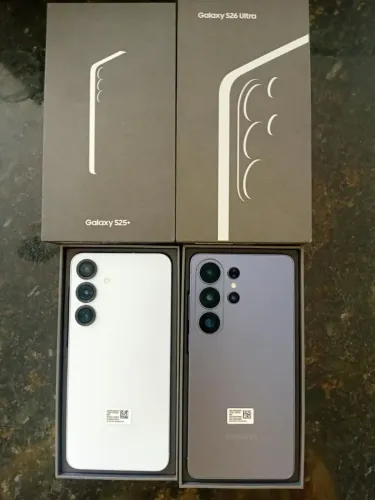 Samsung s25 plus 512 GB e s26 ultra 256 gb leia a descrição