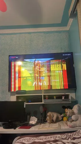 Tv sansung 55 polegadas,com defeito na tela.