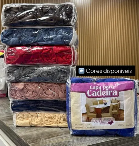 Capa pra cadeiras 4 lugares