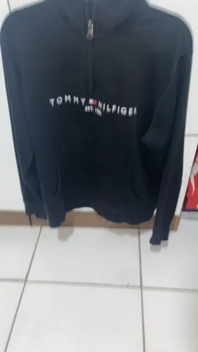Tommy suéter quartel zip TAM G