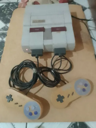 Super Nintendo com defeito