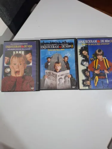 Dvd trilogia Esqueceram de mim 