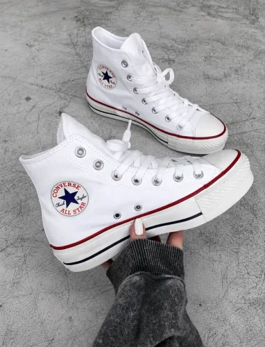 Tênis Converse Chuck Taylor All Star Lift Cano Alto Branco 38 | Novo