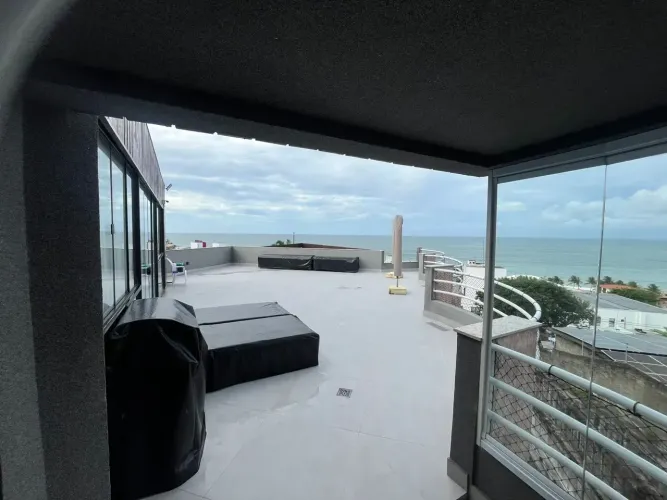 Belíssima Cobertura Alto Padrão Mobiliada Com Vista Para o mar de Ponta Negra
