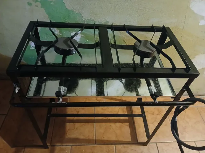 FOGÃO INDUSTRIAL NOVO ALTA PRESSÃO 2 BOCAS ALGUMAS PEÇAS PRONTA ENTREGA 41 9- *