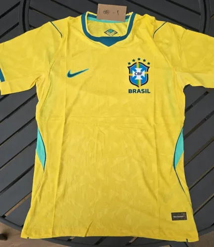 Camisa Brasil Amarela Titular Copa 2026 Jogador - Tam M