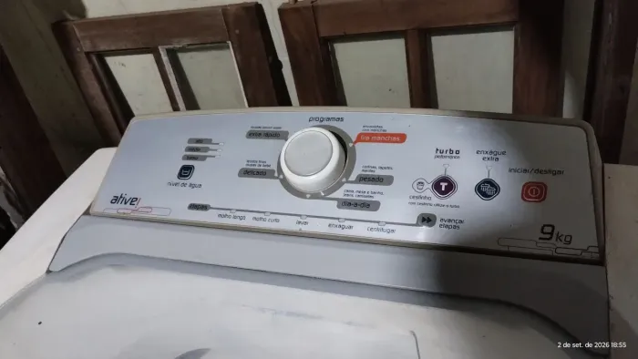 Máquina de lavar Brastemp 9kg