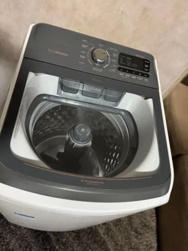 Máquina Electrolux 14kg Único Dono (( Jet Clean )) moderna - entrego
