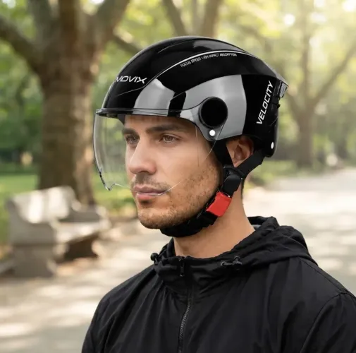 Capacete com viseira removível Emovix