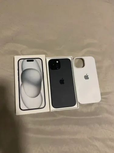 iPhone 15 Preto 128GB Impecável | 90% Bateria | Caixa + Capinha