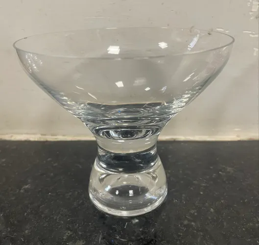 Taças de sobremesa de cristal
