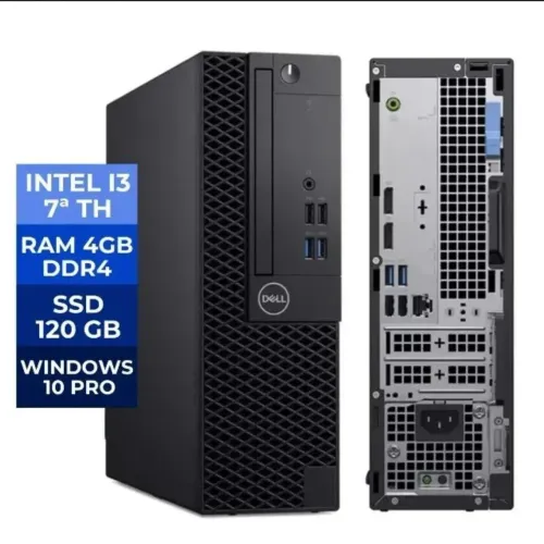 Dell i3 sétima geração/8GB+SSD+win11+HD 1 terabyte
