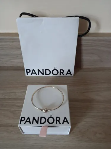 Pulseira Pandora rígida 21cm