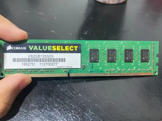 MÉMORIA RAM CORSAIR VALUE SELECT 2G 1333 MHZ DDR3
