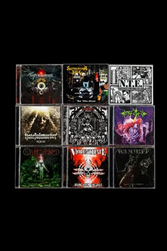 Lote 10 CDs Metal (Original Mídia Física)